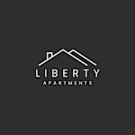 a logo for a real estate agency with a house