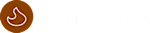 The image is a logo of Harrowgate with a brown circle and a white design inside it.