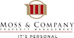 A logo for Moss & Company Property Management with the tagline "It's Personal".