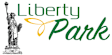 the liberty park logo with the statue of liberty