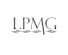 The image shows a logo with the letters "LPMG" in a serif font, with three wavy lines beneath the text.