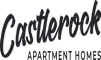 The image is of a logo for a company named "Castlerock Apartment Homes".