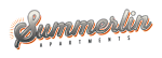 The image is a logo for "Summerlin Apartments".