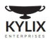a logo for kylix enterprises with a bowl in the middle