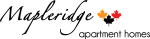 an illustration of a maple leaf with the words adaptive equipment names on a green background