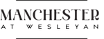 The image displays the text "MANCHESTER AT WESLEYAN" in a bold, serif font.