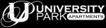 a logo for the university park tenants association