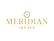 A logo with the words "MERIDIAN TEN TEN" in gold text on a green background.
