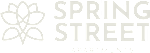Spring Street Apartments logo with a flower.