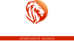 the logo for red lion apartment homes