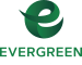 an image of the evergreen luxury apartments logo