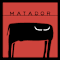 A black silhouette of a cow with the word "MATADOR" above it.