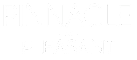 A green sign with the words "Pinnacle on Pleasant" written in white.