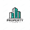 A logo featuring buildings and the words "Property Logo".