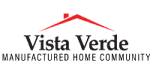 A logo for Vista Verde Manufactured Home Community.