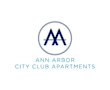 The image is a logo of Ann Arbor City Club Apartments.