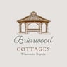 A logo for Brianwood Cottages in Wisconsin Rapids.