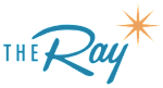 A logo with a star and the text "The Ray".
