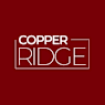 A red background with the words "COPPER RIDGE" in white.