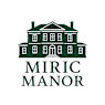A green house with the words "Mirac Manor" below it.