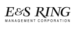 the logo for e  ring management corporation on a green background