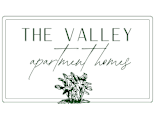 A logo for a company called The Valley Apartment Homes.