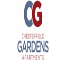 a picture of the cg chesterfield gardens apartments logo