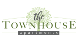 a logo for the townhouse apartments logo