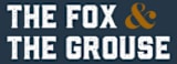 A logo with a fox and a grouse.