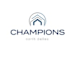 A logo with the word "CHAMPIONS" and "north dallas" below it.