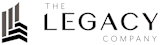The logo for The Legacy Company features a stylized building.