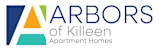 The image is a logo for Arbors of Killeen Apartment Homes.