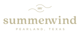the logo or sign for the resort