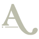 a graphic of a letter a on a green