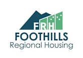 A logo for Foothills Regional Housing.