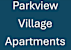 The image displays the text "Parkview Village Apartments" in a large, bold font.