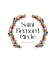 A graphic with a feathered wreath and the text "Saint Bernard Circle" and "spirituel".