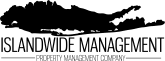 a silhouette of a map of the island with the words landslide management