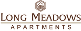 the logo for long meadow apartments