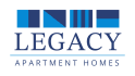 the logo for legacy apartment homes