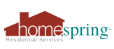 a picture of the home spring residential services logo