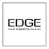 A black and white image of a logo that says "EDGE - at Farmington Hills".
