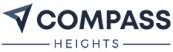 A logo with a compass and the word "COMPASS" in large letters.