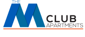 the logo for the club apartments logo