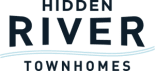 the logo for hidden river townships with the name of the company