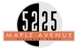 the logo for maple avenue apartment homes