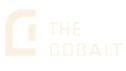A logo with a large letter C and the words 'The Cobalt' written in white.