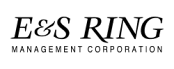 the logo for e  ring management corporation on a green background