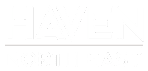 The image displays the name "HAVEN NORTH EAST" in bold, white letters on a green background.