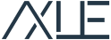 A logo with the letters "A" and "E" in dark blue on a green background.